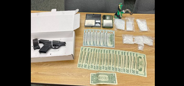 Sherburne traffic stop leads sheriffs to drug and weapon arrests